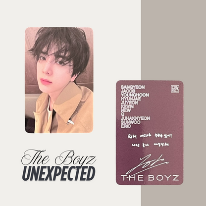 THE BOYZ Unexpected Official Photocard Set 7 – The Newly Released Album 2025