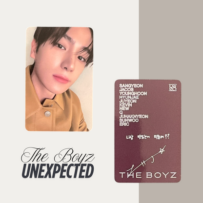 THE BOYZ Unexpected Official Photocard Set 7 – The Newly Released Album 2025