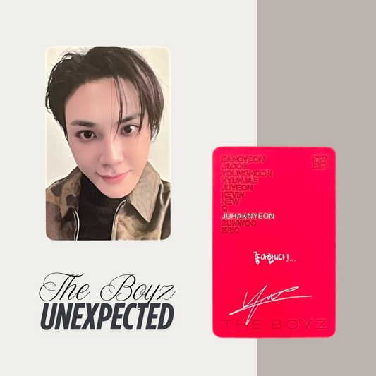THE BOYZ Unexpected Official Photocard Set 8 – The Newly Released Album 2025
