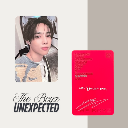 THE BOYZ Unexpected Official Photocard Set 8 – The Newly Released Album 2025