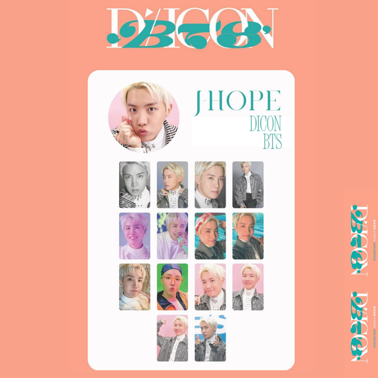 BTS J-Hope Official Photocard – DICON D’FESTA (2022 Edition / Glossy)