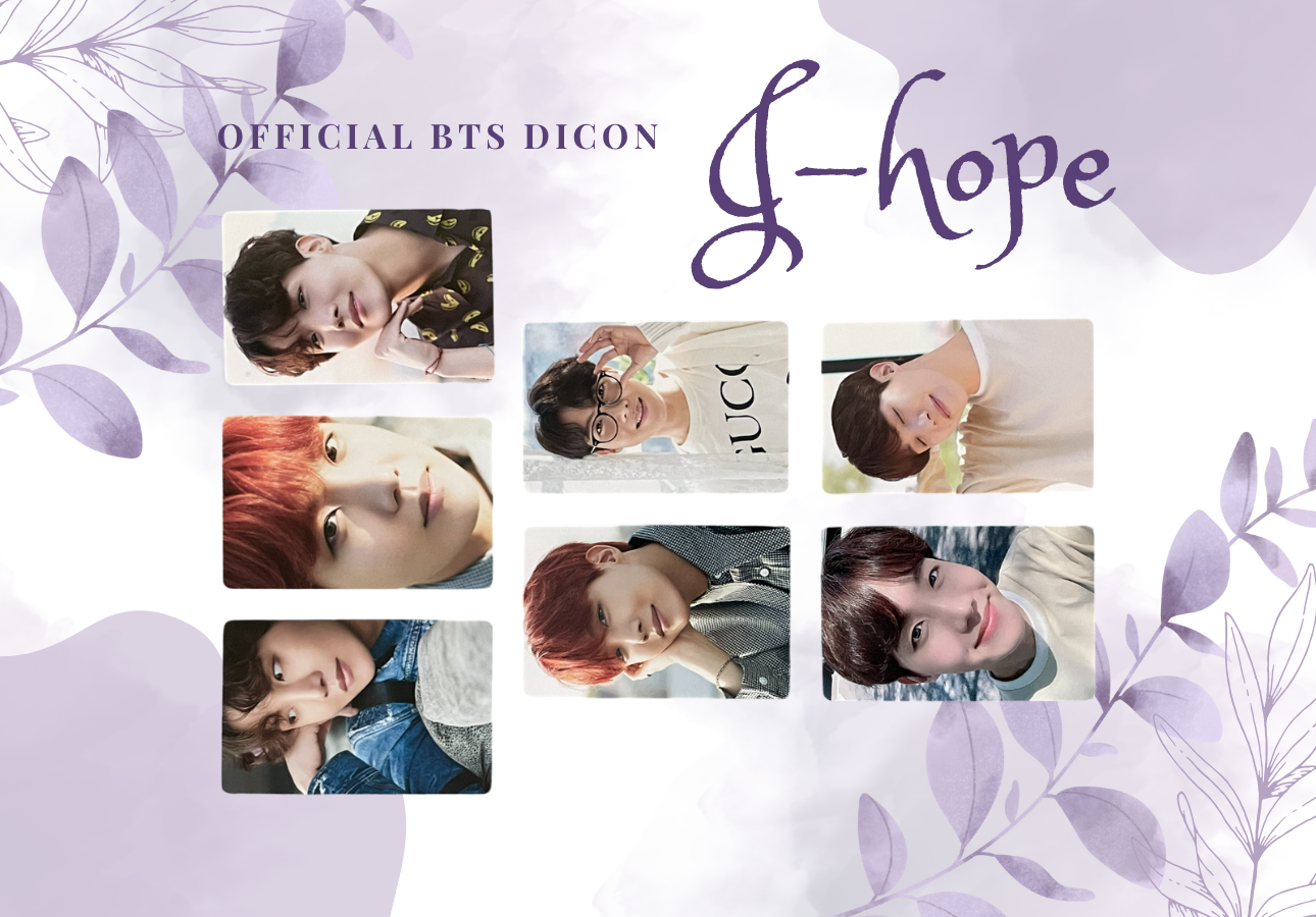 BTS J-Hope Official Photocard – DICON 101 (2022 Edition) 1