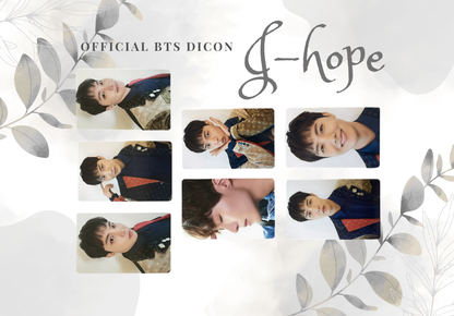 BTS J-Hope Official Photocard – DICON 101 (2022 Edition) 2