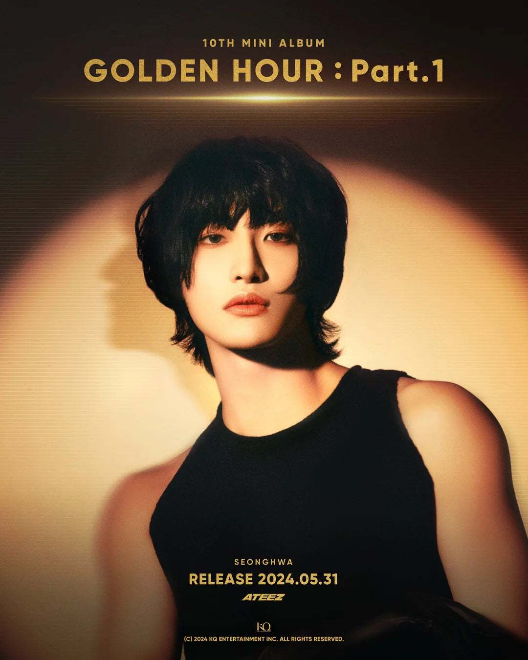ATEEZ 10th Mini Album [Golden Hour : Part.1]