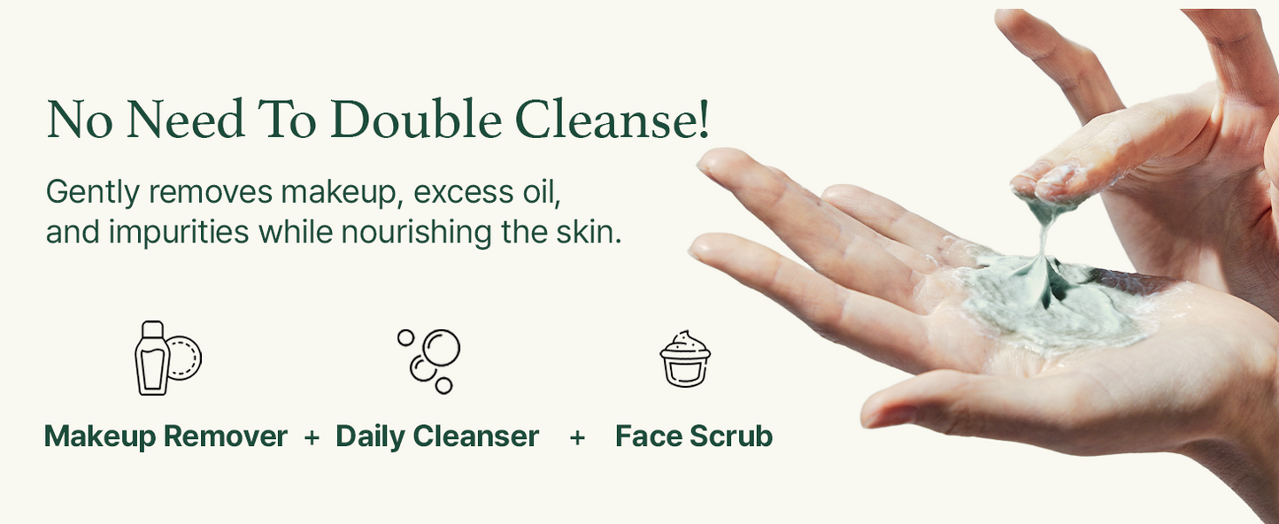 Arencia Rice Soap Fresh Cleanser - Moisturizing, Brightening & Deep-Cleansing (4.23oz)