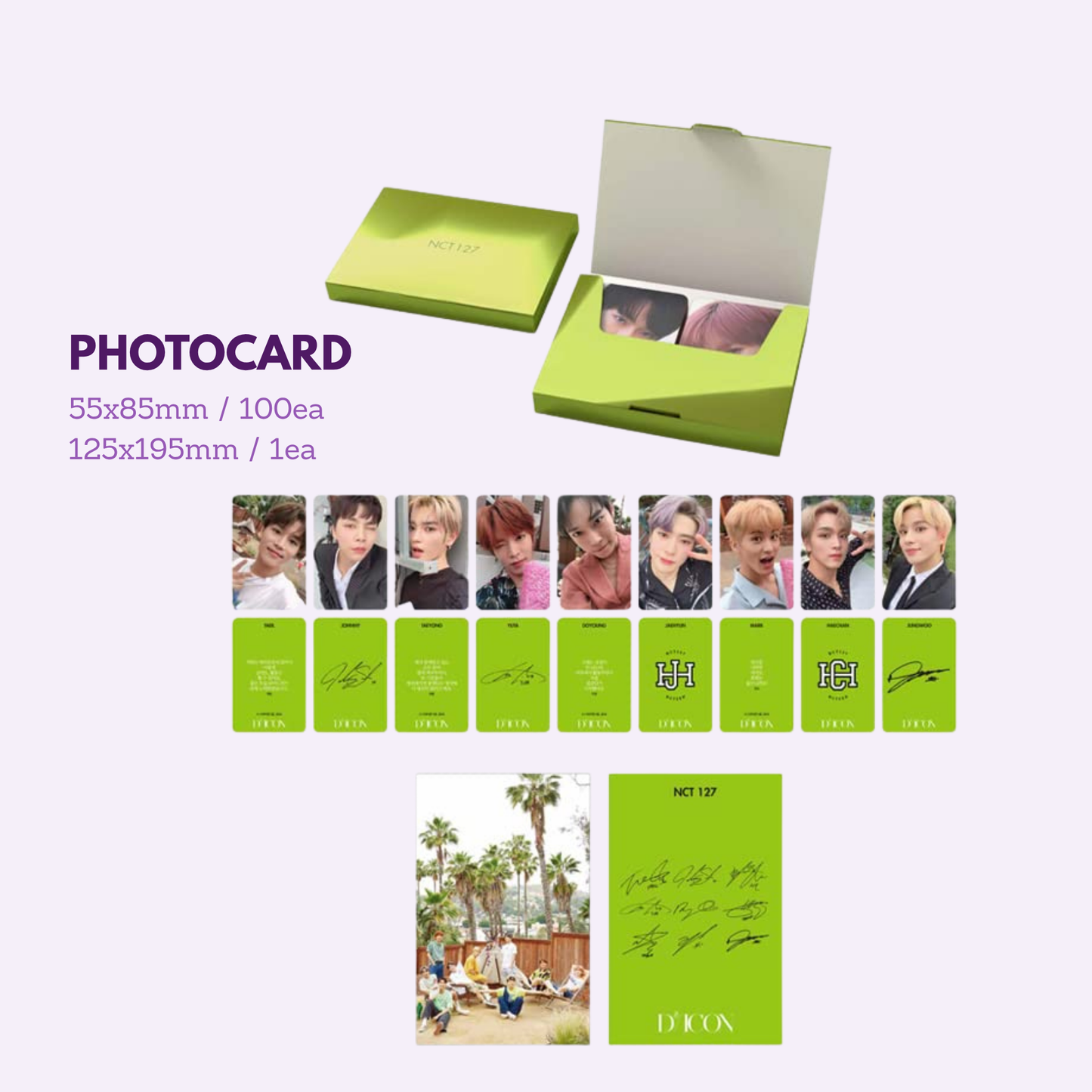 DICON 101 Full Box Set – BTS / SEVENTEEN / NCT 127  (Pre-owned)
