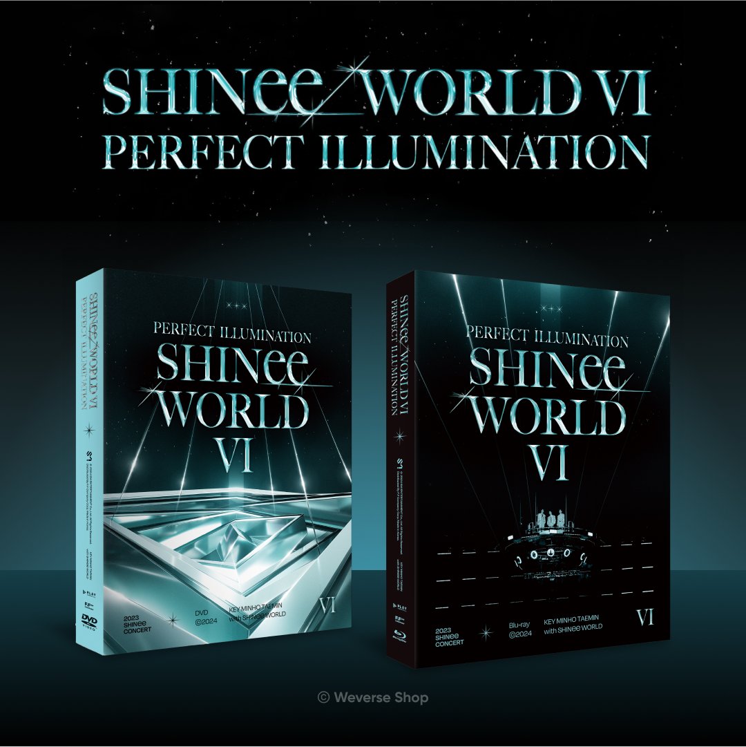 SHINee WORLD VI PERFECT ILLUMINATION in SEOUL DVD (Sealed)