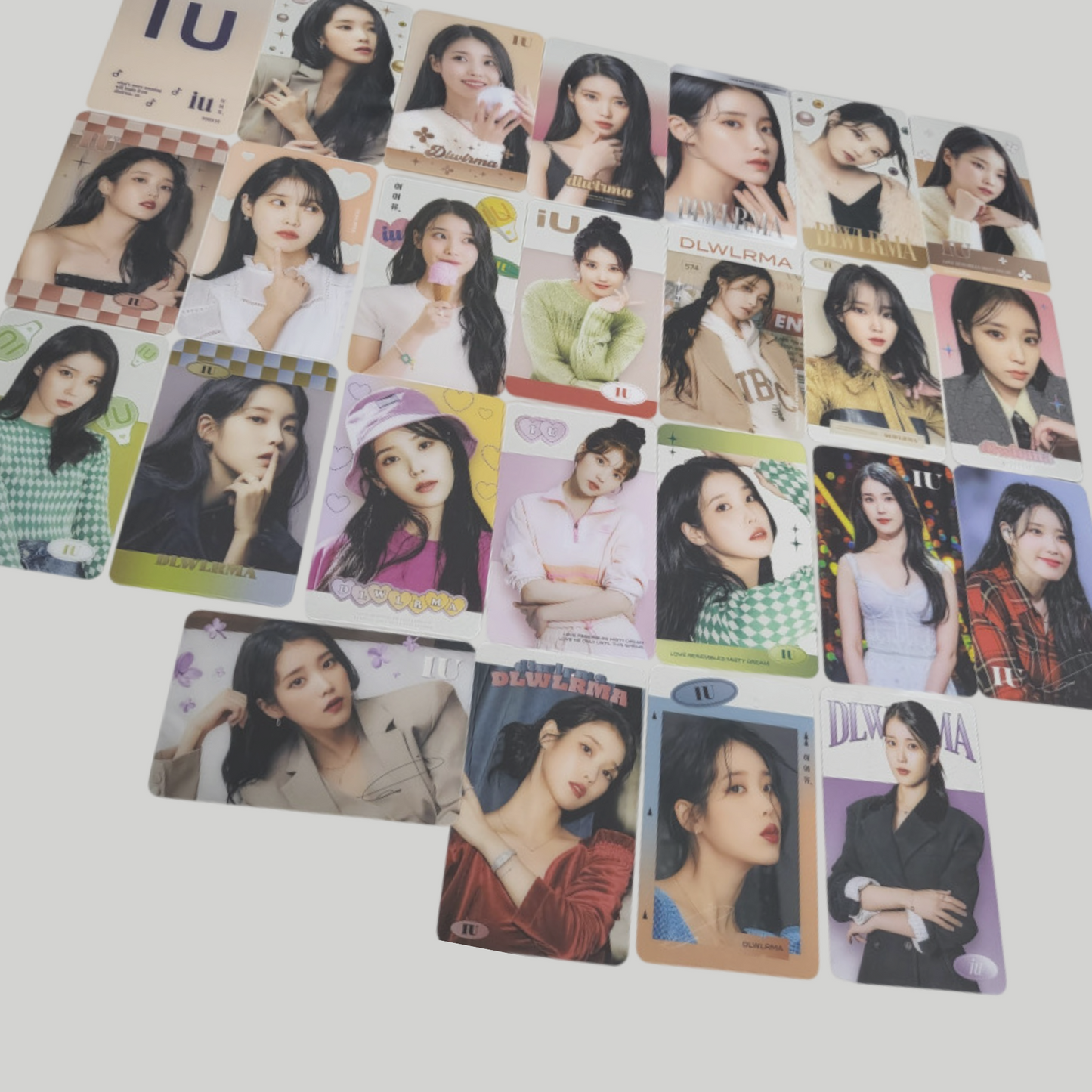 K-pop Transparent Photocard Bundle – I DLE OH MY GILR NMIXX ITZY IVE IU STAYC| Plastic K-pop Cards Set