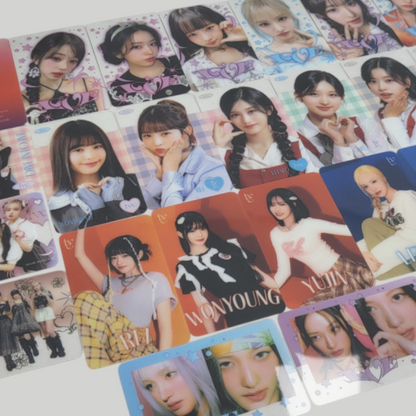 K-pop Transparent Photocard Bundle – I DLE OH MY GILR NMIXX ITZY IVE IU STAYC| Plastic K-pop Cards Set