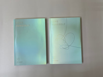 BTS "Love Yourself 結 Answer" S ver. Album & Photobook Only (Stickers included / Pre-Owned)