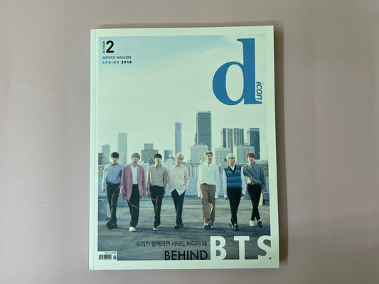 BTS Dicon 2018 Behind Dispatch Magazine - Photobook Only (Pre Owned)