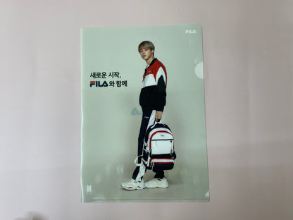 BTS X FILA Seoul Limited Edition File Folder & Poster Collection