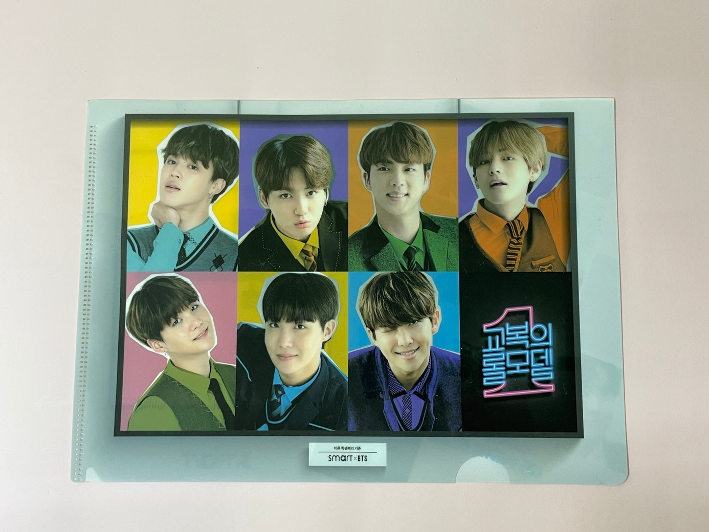 BTS x FILA x SMART File Folder & Fan Set