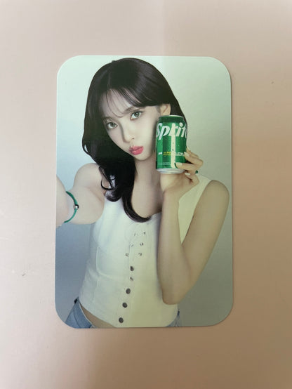 Karina aespa x Sprite Collaboration Photocard Set