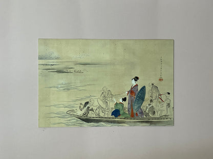 The Case of the Sharaku Murders: Ukiyo-e Postcard Artwork (Pre-owned)