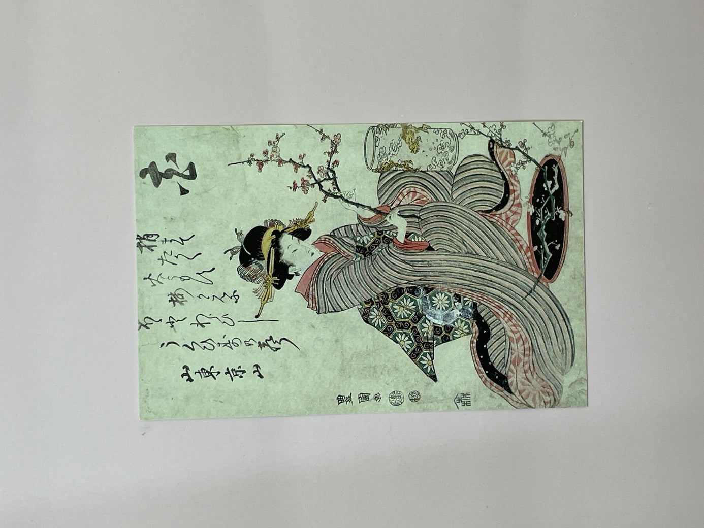 The Case of the Sharaku Murders: Ukiyo-e Postcard Artwork (Pre-owned)