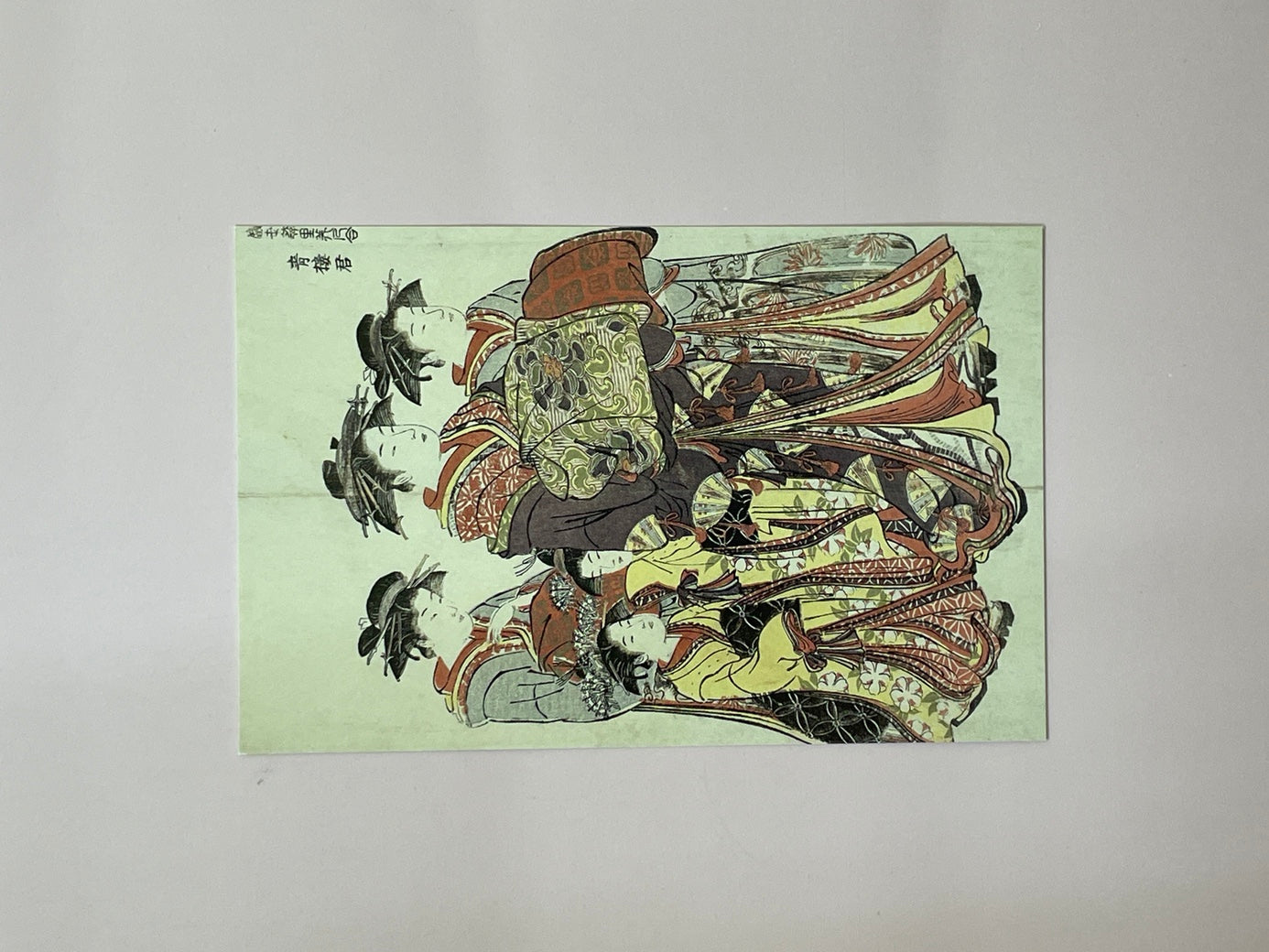The Case of the Sharaku Murders: Ukiyo-e Postcard Artwork (Pre-owned)