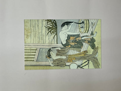 The Case of the Sharaku Murders: Ukiyo-e Postcard Artwork (Pre-owned)