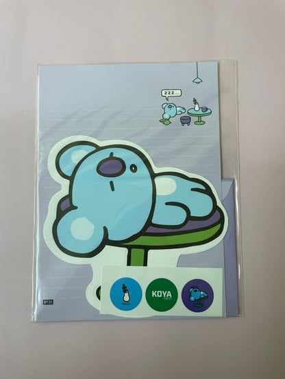 BT21 Character Letter Set: K-Pop Inspired Stationery for Creative Expression!