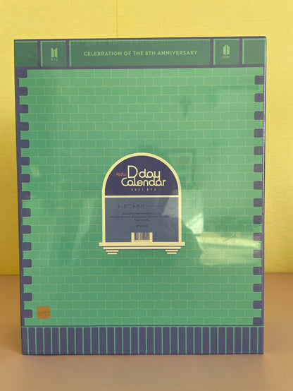 BTS Festa D-Day Calendar 2021 - Celebration of the 8th Anniversary (Sealed)
