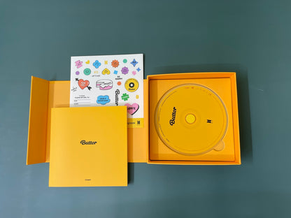 BTS Butter Limited Edition Single Album (no photo cards)- Perfect for ARMY!
