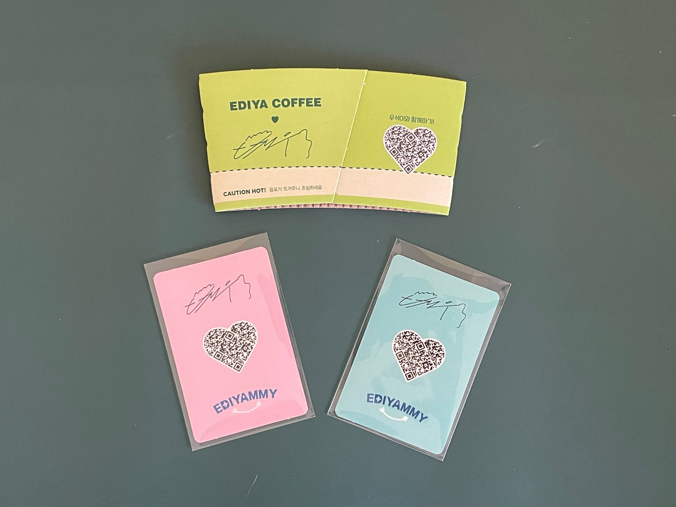 Byun Woo-seok x Ediya Coffee Limited Edition Merchandise Set No. 1