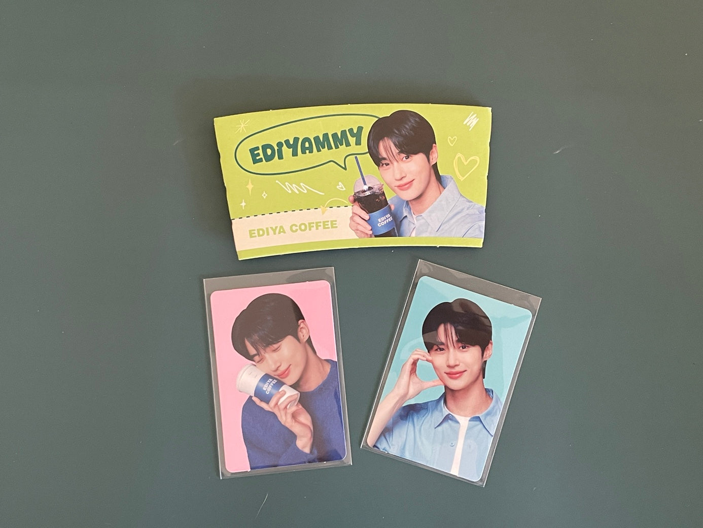 Byun Woo-seok x Ediya Coffee Limited Edition Merchandise Set No. 1