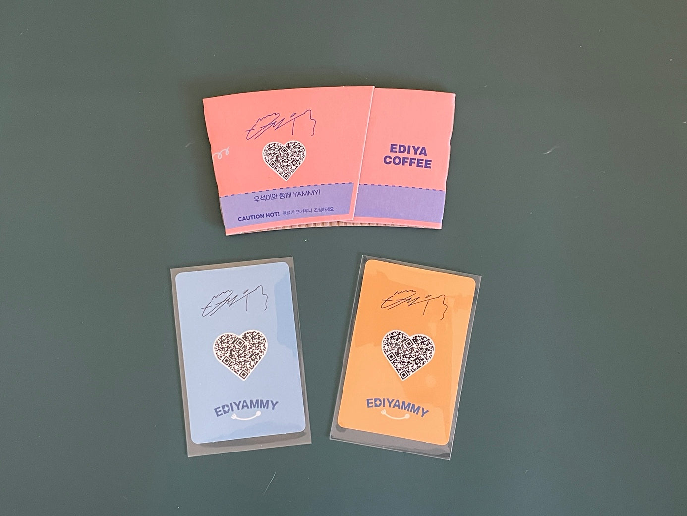 Byun Woo-seok x Ediya Coffee Limited Edition Merchandise Set No.2