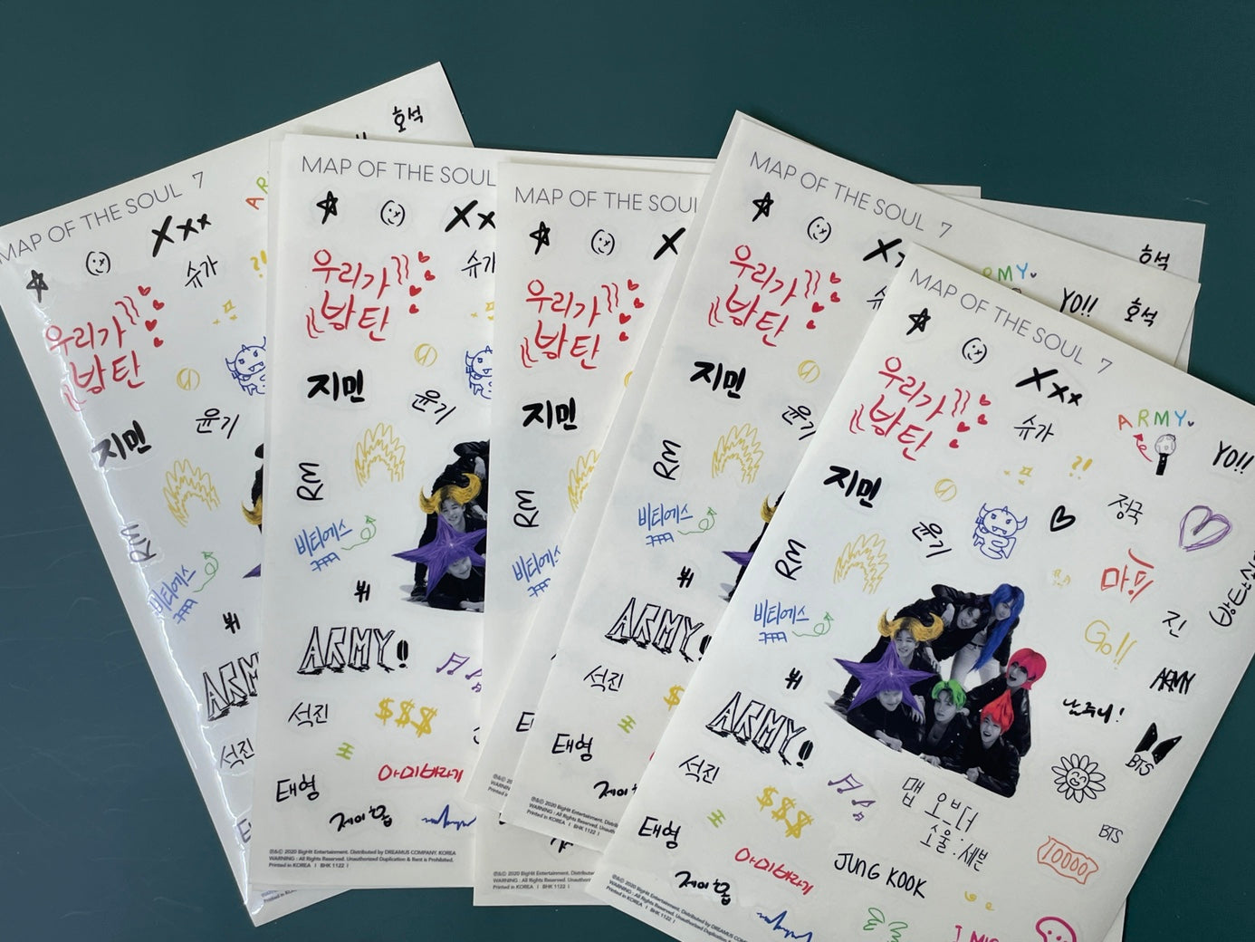 BTS MAP OF THE SOUL: 7 Photobook Bundle