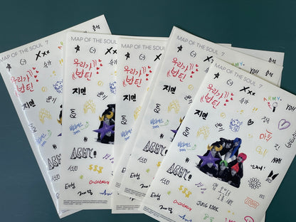 BTS MAP OF THE SOUL: 7 Photobook Bundle