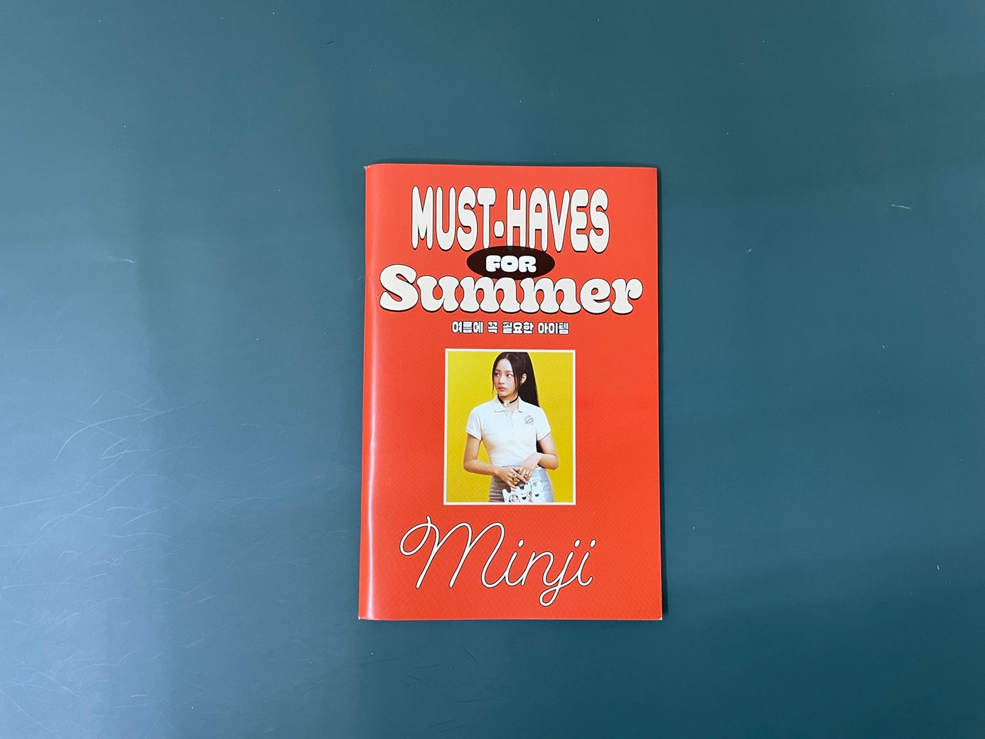 NewJeans Minji "Must-Haves for Summer" Photobook with Sticker Set