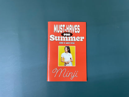 NewJeans Minji "Must-Haves for Summer" Photobook with Sticker Set