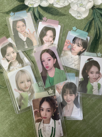 IVE Papa Johns Pizza POB Official Photocards Wonyoung Yujin Gaeul Leeseo Rei Liz