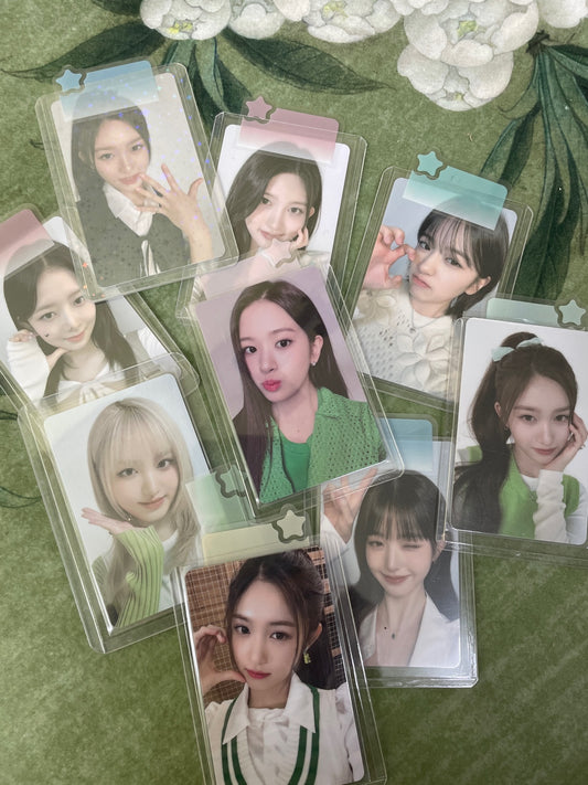 IVE Papa Johns Pizza POB Official Photocards Wonyoung Yujin Gaeul Leeseo Rei Liz