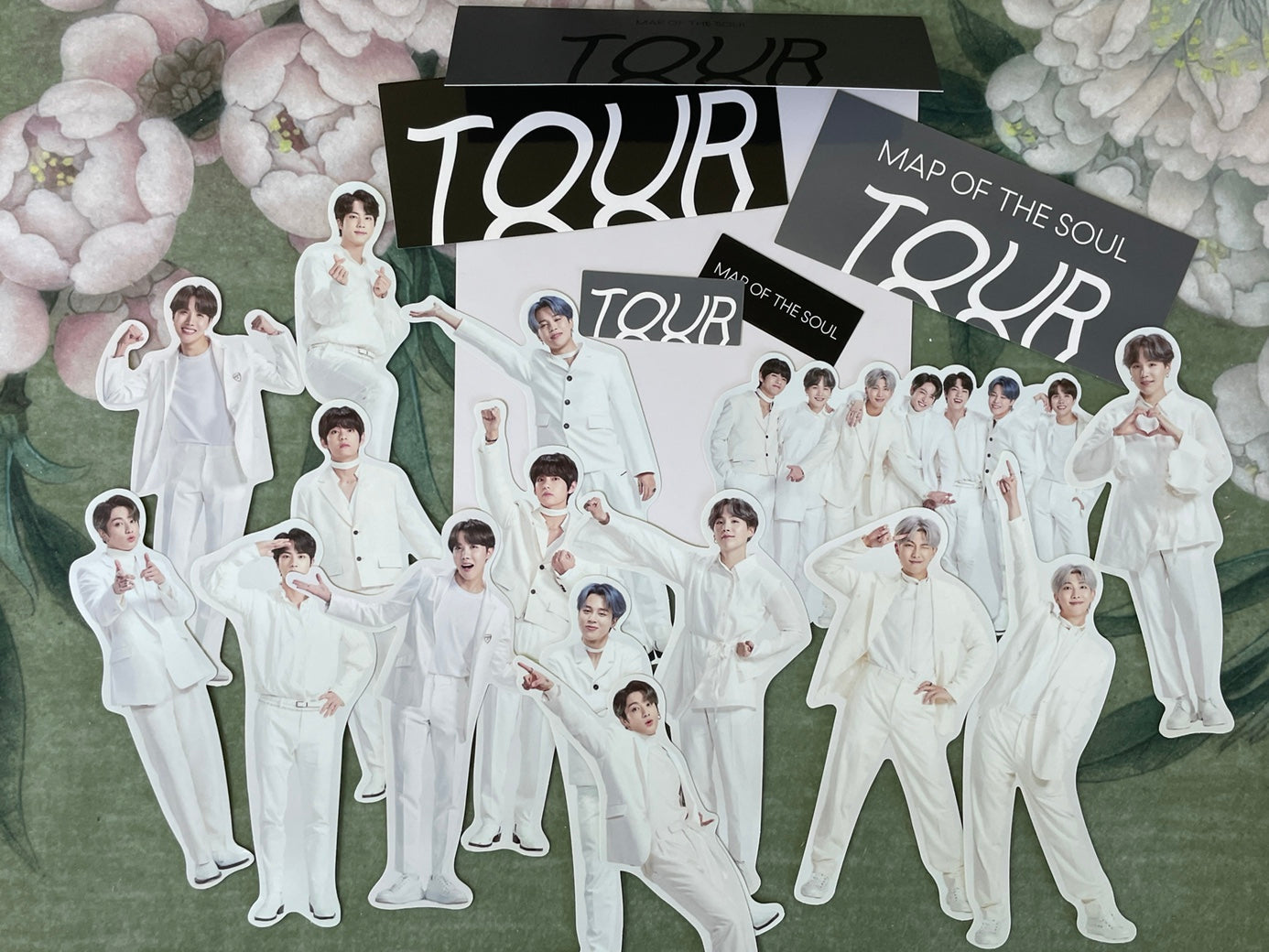 BTS Map of the Soul Tour Sticker & 5th Muster Magic Shop Japan Deco Sticker Set (Free Shipping)