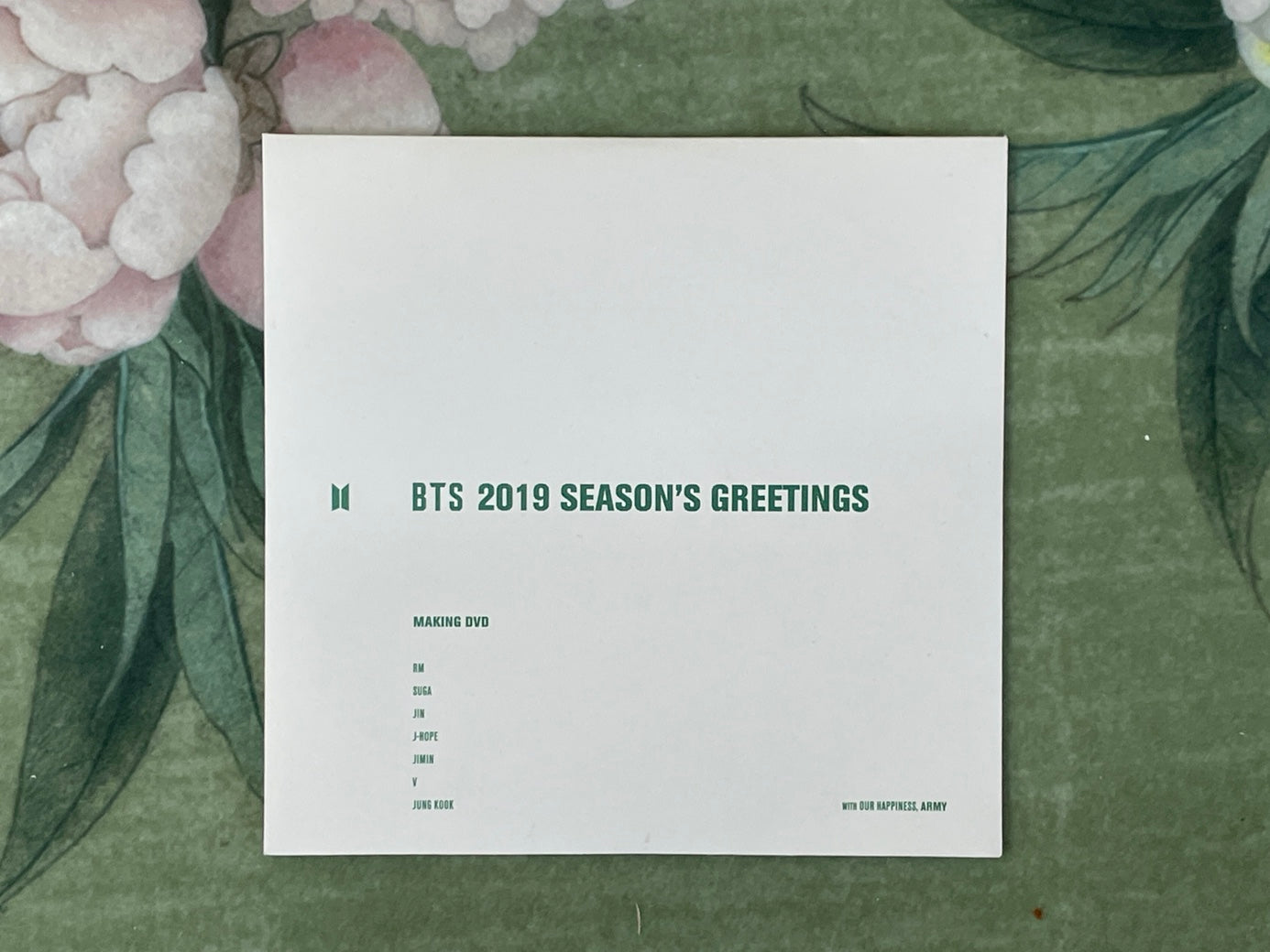 BTS 2019 Season's Greetings Goods Set 1 (Desk Calendar, DVD, Baby BTS Photo Film)