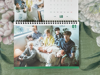 BTS 2019 Season's Greetings Goods Set 1 (Desk Calendar, DVD, Baby BTS Photo Film)