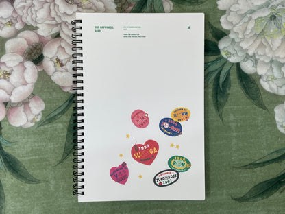 BTS 2019 Season's Greetings Goods Set 2 (Mouse Pad, 2 Masking Tapes, Diary + Deco Sticker, Index Paper)