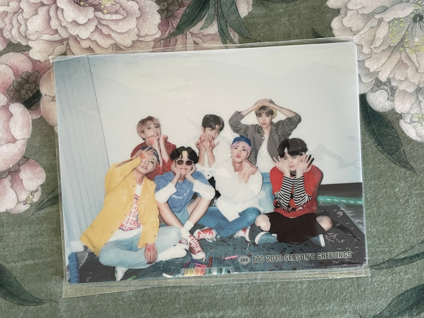 BTS 2019 Season's Greetings Goods Set 2 (Mouse Pad, 2 Masking Tapes, Diary + Deco Sticker, Index Paper)