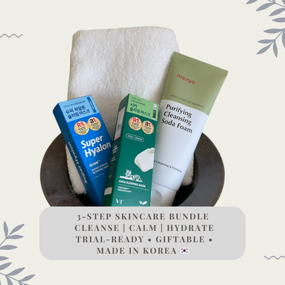 Night Ritual Skincare Set – Cleanse, Soothe & Renew