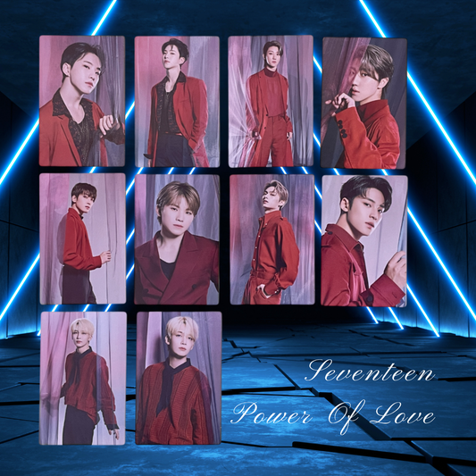 SEVENTEEN Official Photocard Set – Power of Love 1