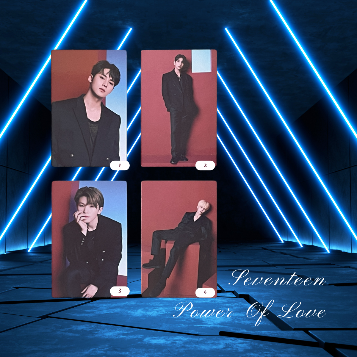 SEVENTEEN Official Photocard Set – Power of Love (Album + Trading Card / 2021)