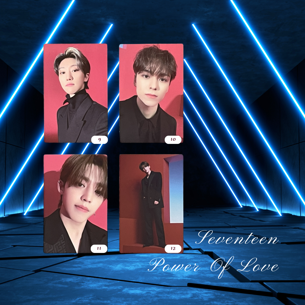 SEVENTEEN Official Photocard Set – Power of Love (Album + Trading Card / 2021)