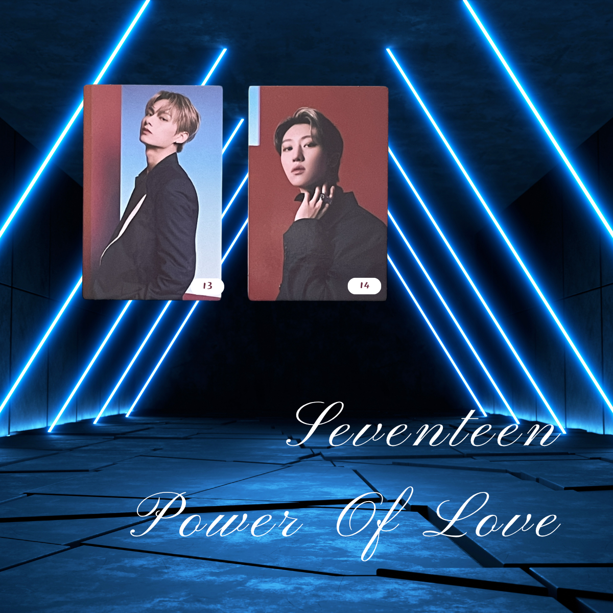 SEVENTEEN Official Photocard Set – Power of Love (Album + Trading Card / 2021)