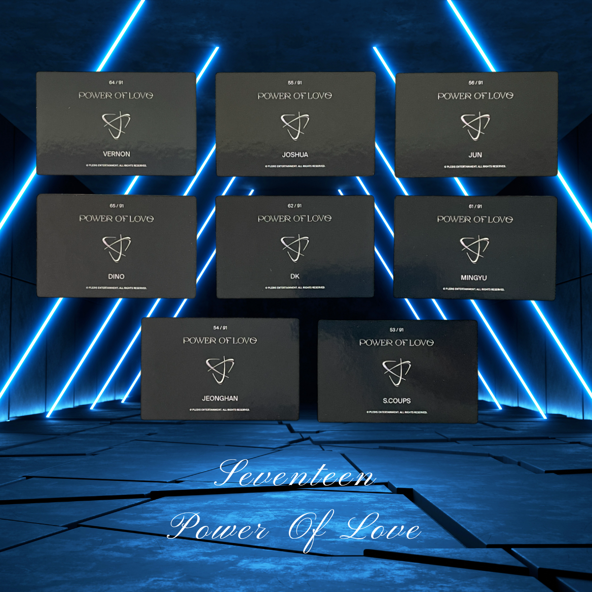 SEVENTEEN Official Photocard Set – Power of Love 2