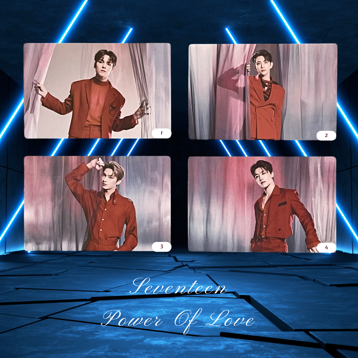 SEVENTEEN Official Photocard Set – Power of Love 2