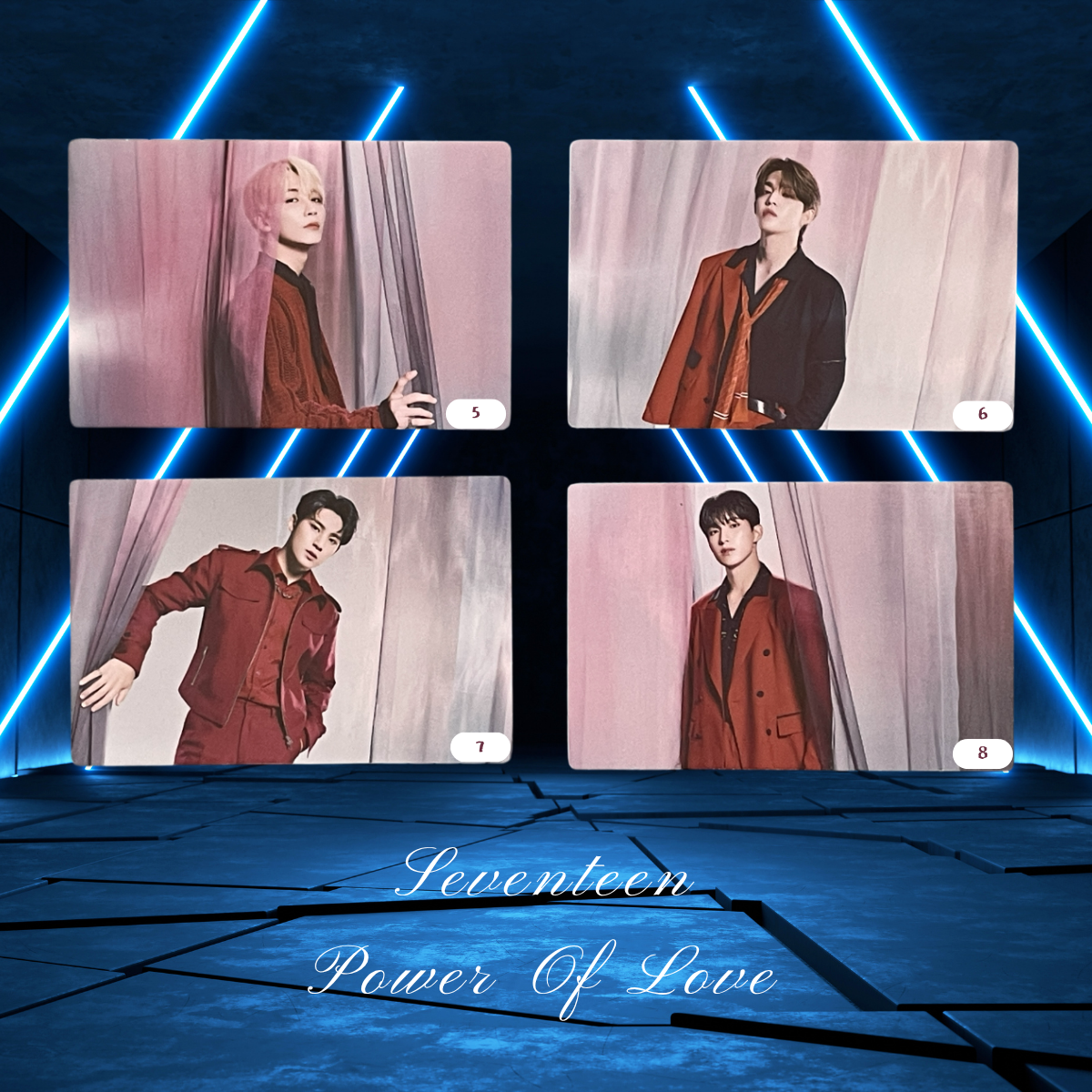 SEVENTEEN Official Photocard Set – Power of Love 2