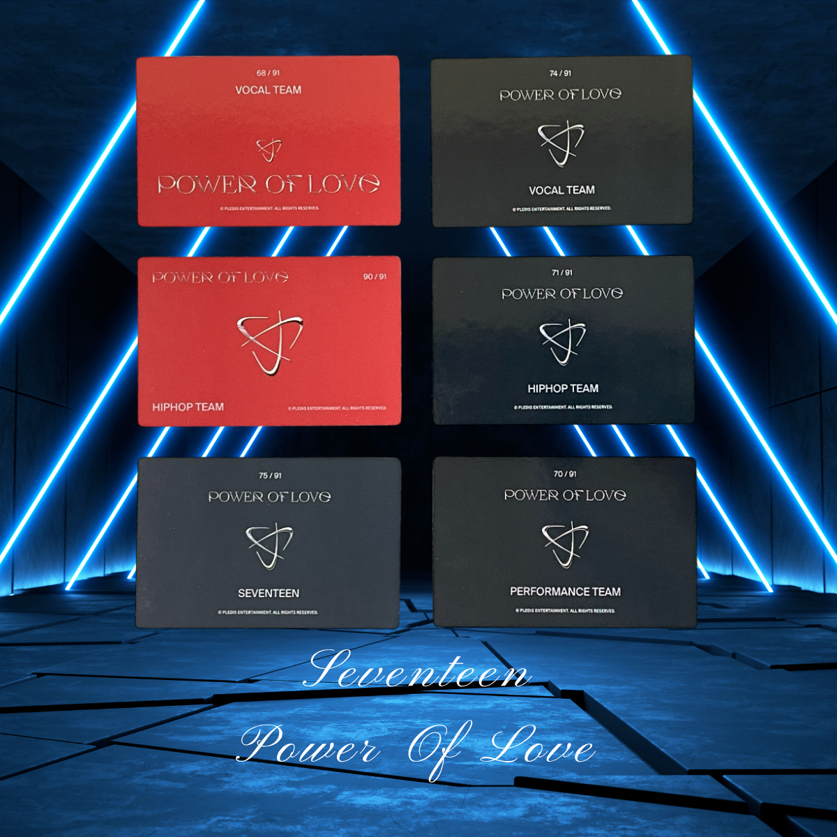 SEVENTEEN Official Photocard Set – Power of Love 3