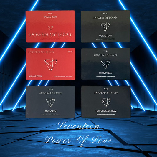SEVENTEEN Official Photocard Set – Power of Love 3