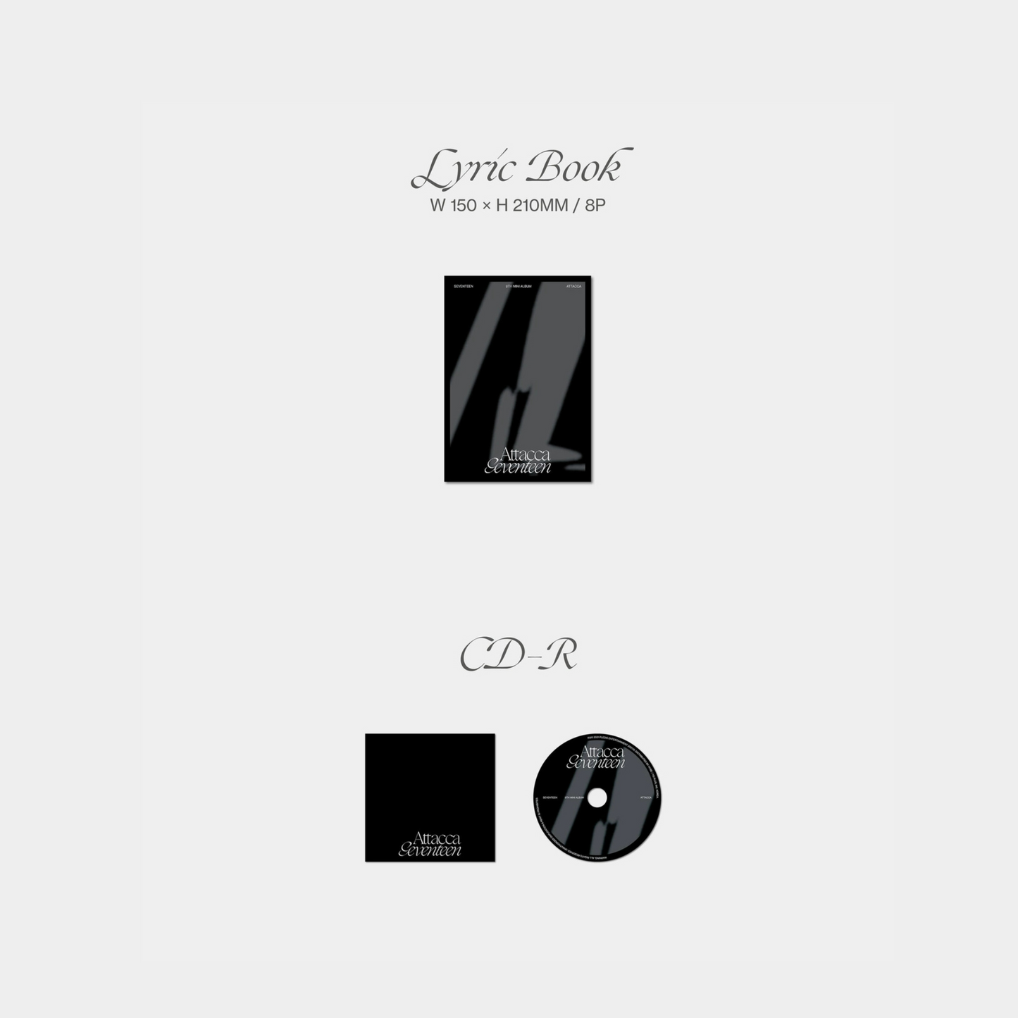 SEVENTEEN – ATTACCA [9th Mini Album] (CARAT Ver.) Random